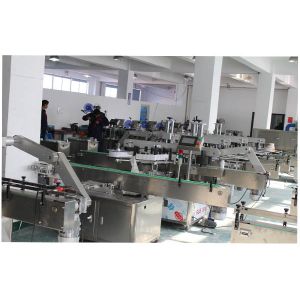 China Full Automatic Label Applicator Machine For Bottles Servo Motor Driven on sale