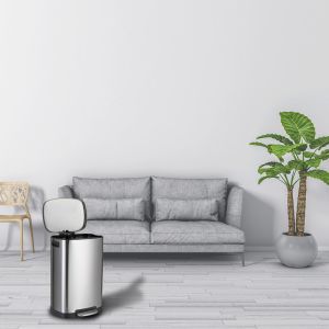 Recycling 50 Liter Stainless Steel Step Trash Can
