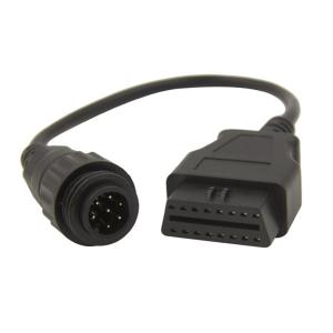 China 7 Pin Knorr Wabco Trailer OBD2 Cable For AU-TO CDP COM Trucks Diagnostic Tool Connector wholesale