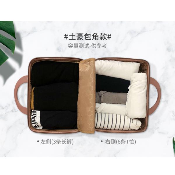 14 inch makeup bag Storage bag on the suitcase short-term women's travel bag toiletry bag business trip cosmetic box can be hung with password box