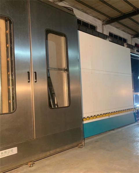 Quality 3mm 8m/Min Vertical Glass Washing Machine And Dryer for sale