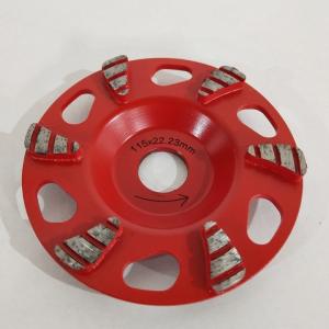 China 4.5 115mm Concrete Grinding Cup Wheel Disc For Angle Grinder on sale