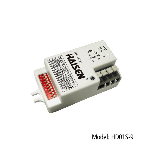 Quality Automatic Light Motion Sensor ON OFF Switch 9 Dip Switch Setting for sale