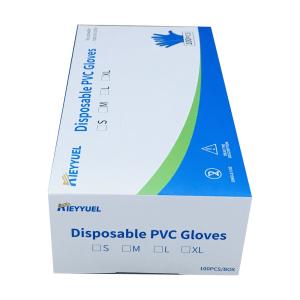 China Waterproof XS/S/M/L/XL PVC Exam Gloves wholesale