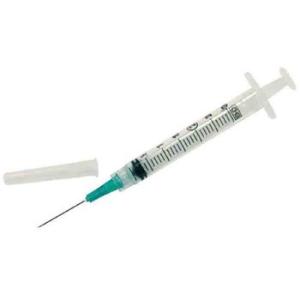 China OEM Industrial Syringes And Needles  , Exel 3ml Disposable Syringe With Needle wholesale