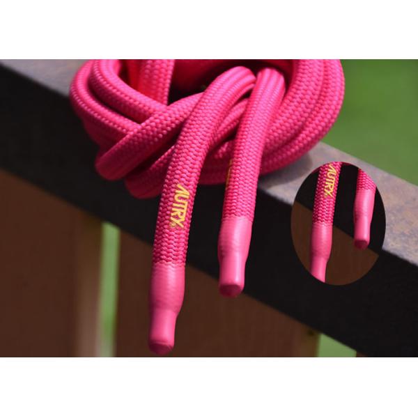 Custom Logo Printed Polyester Hoodie Drawstring Cord Silicone Tips