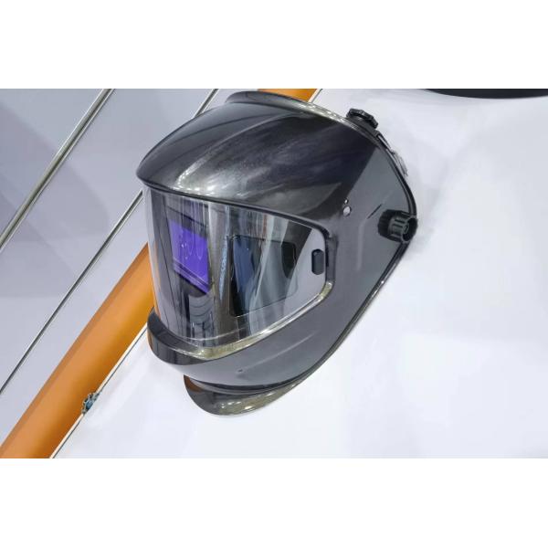 Auto Darkening Welding Helmet with Welding Torch and Lightweight Hemispherical 4C Lens