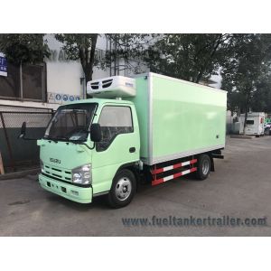 Buy cheap ISUZU 15ft 1-4 Ton 6 Wheel Refrigerated Delivery Truck For Meat And Fish from wholesalers