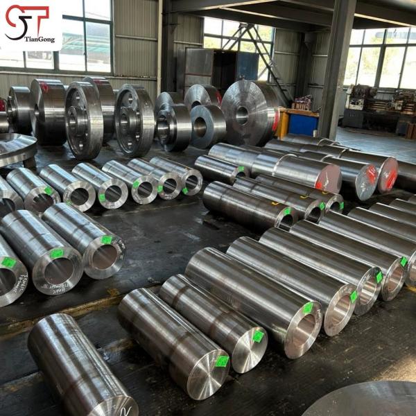 Continuous Casting Free Forged 20CrMnTi Roller Shaft Steel Mill Equipment Used