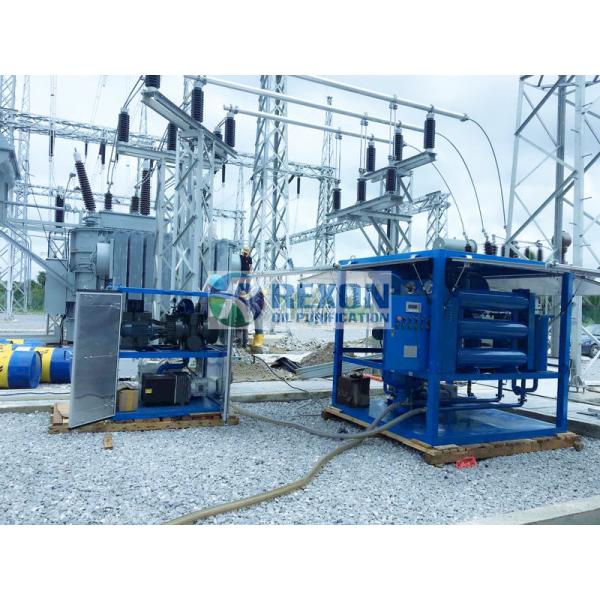 High Efficiently Transformer Oil Purifier Machine 9000LPH Vacuum Heating Treatment