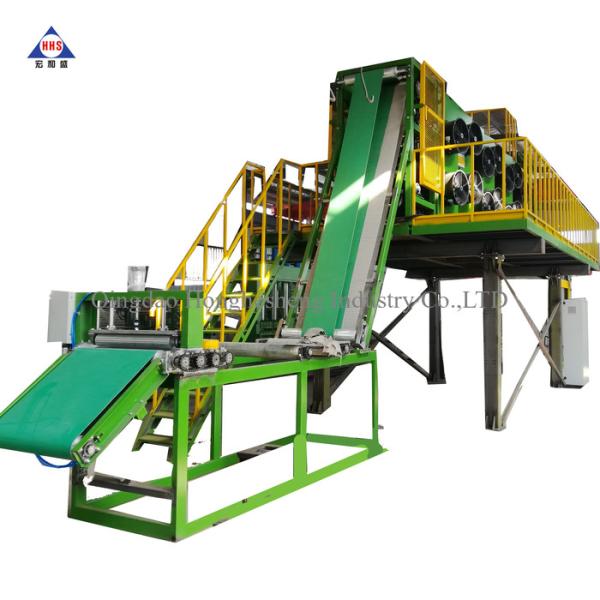 Automatic Mesh Belt Type Batch Off Cooler 400m/Min For Rubber Sheet