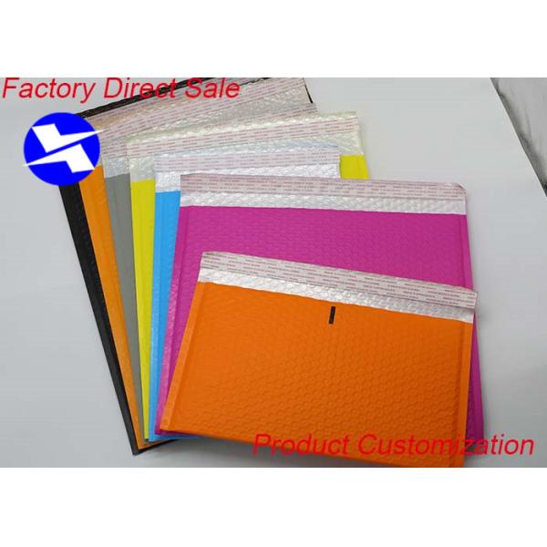 Multi Color Printing Logo Bubble Mailer Envelope , Poly Mailer Shipping Bags
