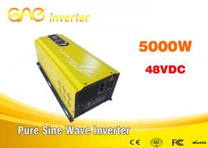 China Low frequency pure sine wave off grid solar inverter solar power 48 volt dc to 220 volt 50hz ac inverter 5000w wholesale