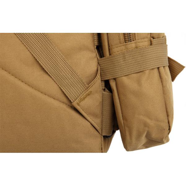 600D Oxford Tan Military Tactical Backpack 55L Molle System