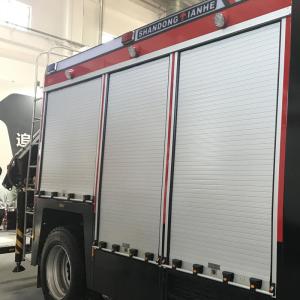 China RS001 Truck Roller Shutters Vertical Opening Pattern Anodizing wholesale