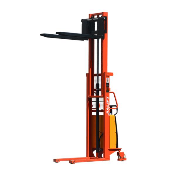 SPN1030 Semi-electric Pedestrian Stacker 1.6kw Lift Motor Rating At S3 15% Battery Weight 36kg Lifting Height 3000mm