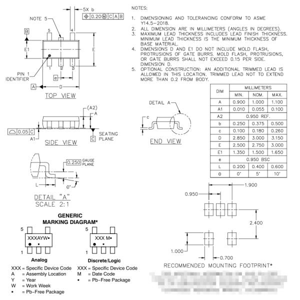 NCP302LSN30T1G Supervisor IC 30V Input 3µA IQ Manual Reset High Accuracy Thermal Protection AEC-Q100 Grade Fast Response Precision Monitoring for