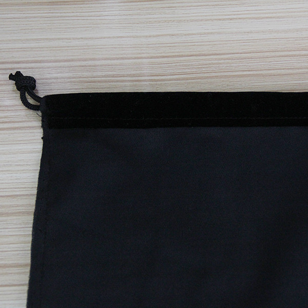 Promotional New Design large Packaging Drawstring Velvet Shoe Bag