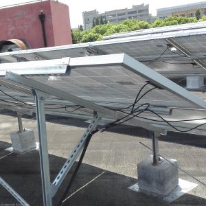 Boyue Carbon Steel Aluminum Alloy Ground Solar Mounting Brackets