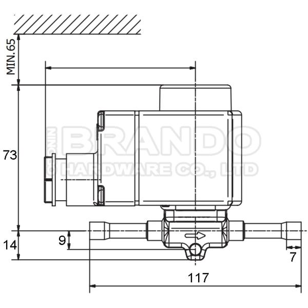 EVR 3 Series 3/8'' Inch 032F1204 Refrigeration Solenoid Valve