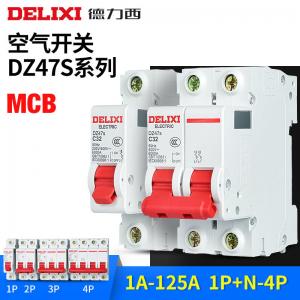 China DZ47s Miniature Circuit Breaker , Electric Circuit Breaker 1~63A 80~125A wholesale