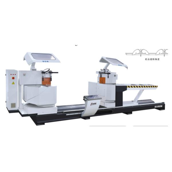 5-axis CNC double head cutting saw