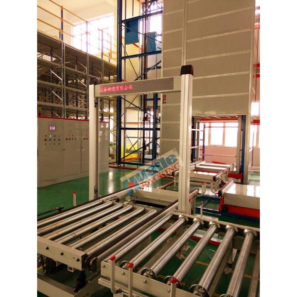 90 Degree Turn Automated Storage Retrieval System Conveyor Joint For Pallets Changing Direction