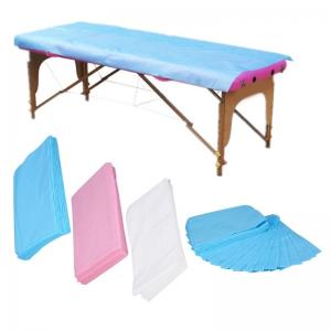China Disposable Beauty Salon Bed Cover Stretcher Cover Disposable Hospital Bed Sheets wholesale