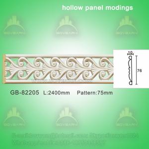 China Decorative PU center hollow mouldings wholesale