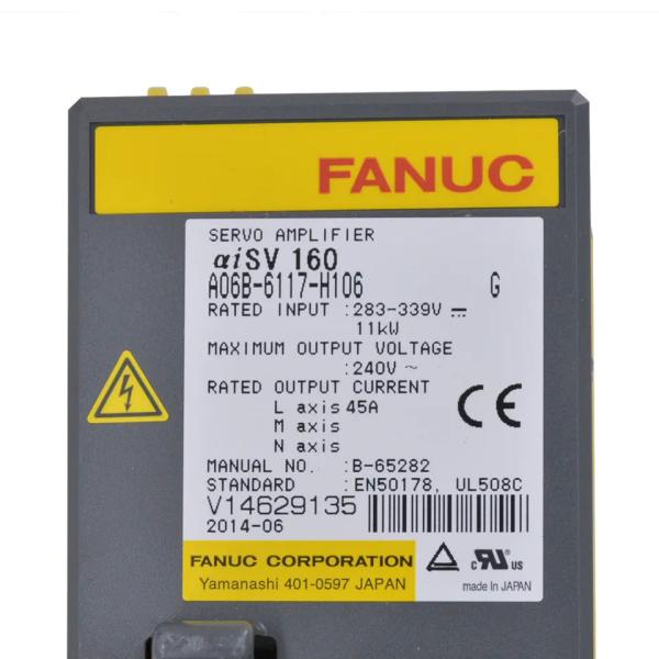 A06B-6117-H303 Insulated Fanuc Servo Drive Motor DC Power Supplies