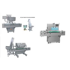 Empty Capsule Tablet Bottle Filling Machine Fully Automatic Bottle Packing