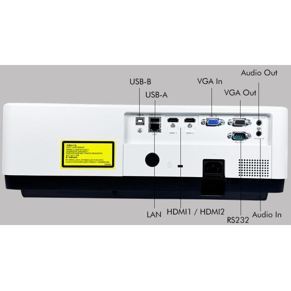 8200 Lumen Large Venue Laser Projector WUXGA Resolution for Golf Simulation