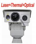 50mK Multi Sensor Long Range Infrared Thermal Camera with PTZ Continuous Zoom