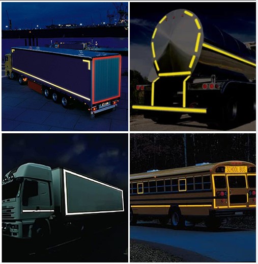 Top Quality ECE 104r Certificated High Visibility Micro-Prismatic Vehicle Reflective Tape