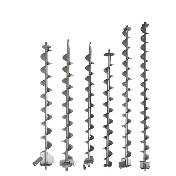 Customized High-Strength Segmented 304 Stainless Steel Spiral Conveyor Shaft