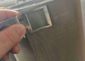China Super Duplex S32750 SS Woven Wire Mesh Anti Chloride Corrosion 0.05mm-0.55mm wholesale