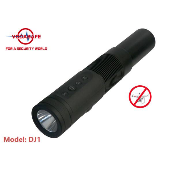 China Handheld Drone Signal Jammer Dual Purpose Flashlight Drone Signal Scrambler wholesale