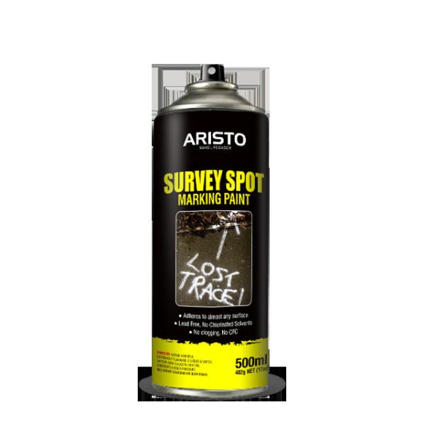 Quality Aristo Survey Spot Marking Paint 500ml White Yellow Blue Green Red Black Marking Paint for sale