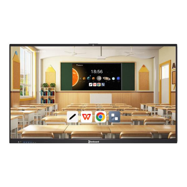 Quality Qtenboard 55-110 Inch 4k Ultra Hd 40 Point Touchscreen Smart White Board For Classroom for sale