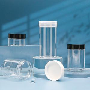 30ml Peanut Butter Jars Christmas Candy Bear Plastic Jars With Clear Lids