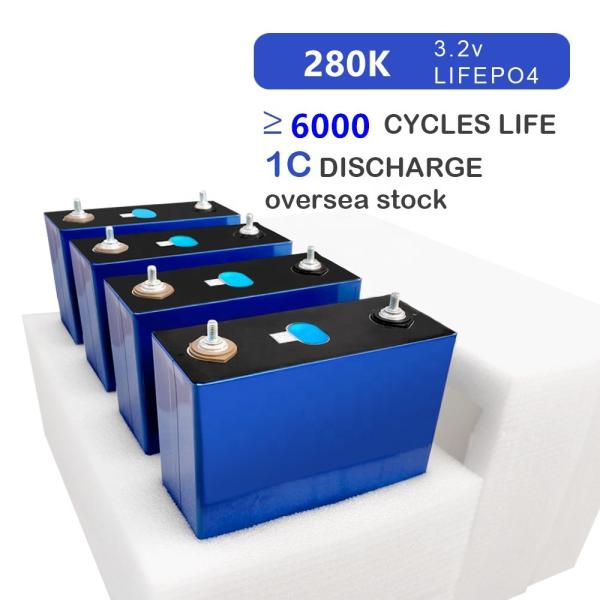 Grade A LiFePO4 Battery Packs 280K 32v 280ah With 6000 Cycles