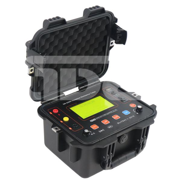 GM-2500 Verified Supplier High Voltage Digital Megohm Meter Controlled By Microcomputer