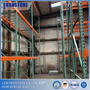 Industry Compatible Teardrop Pallet Rack System With Large Base Plates
