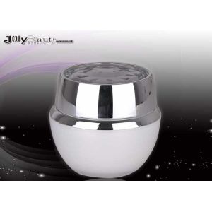 China Material PMMA Plastic Jars With Lids 50ml Empty Cosmetic Jars wholesale