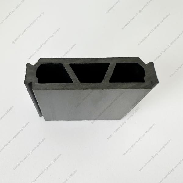 Customized Black Polyamide Nylon 66 Granules PA6 Plastic Material Granules Extrusion Recycling Material
