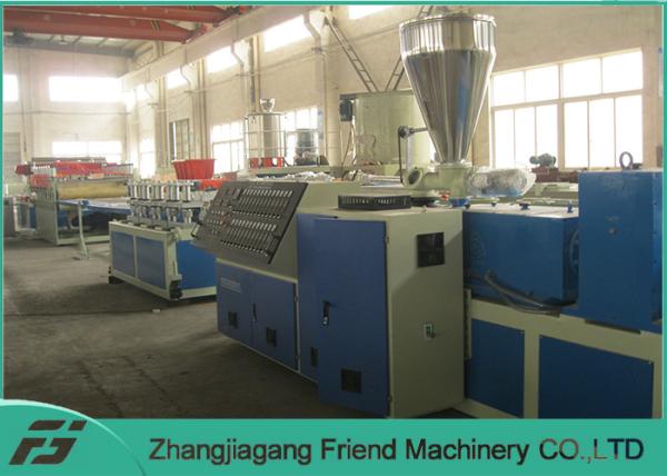 Quality No Deformation WPC Board Production Line Wpc Door Machine 1240mm Board Width for sale