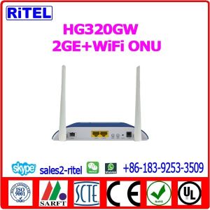 China HG320GW 2GE+WiFi GPON ONU wholesale