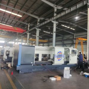 China CNC Pipe Threading Lathe QK1332 320mm Max Threading Diameter wholesale