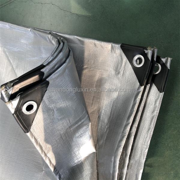 Quality 6*6-16*16 Density Black PE Tarpaulin Sheet for Anti Grass Cloth Underbody Protection for sale
