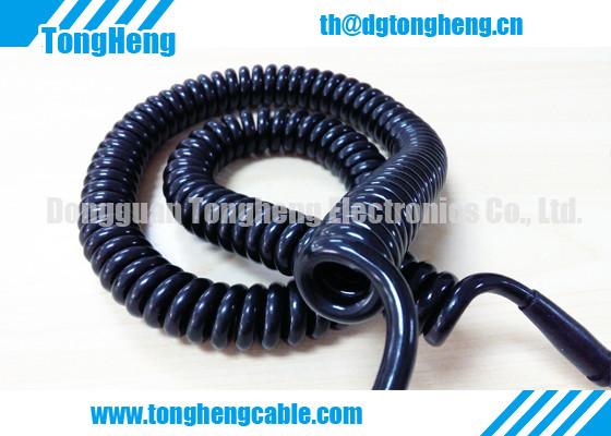 Quality Self Retracting PUR sheathed Data Connection Cable for sale